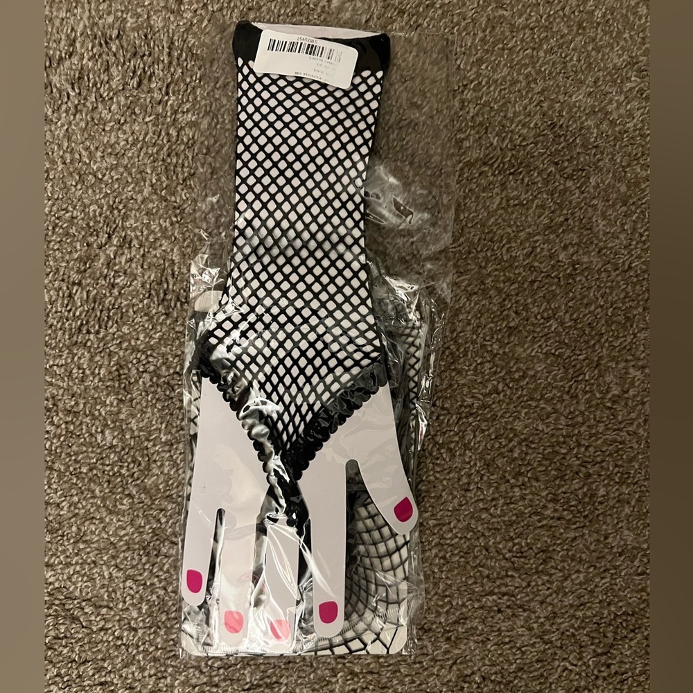 Dolls Kill Black Fishnet Set